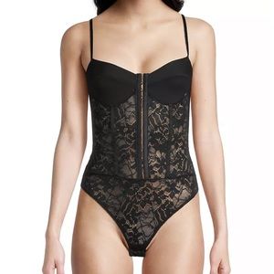 NWOT Free People Lace Night Rhythm Bodysuit